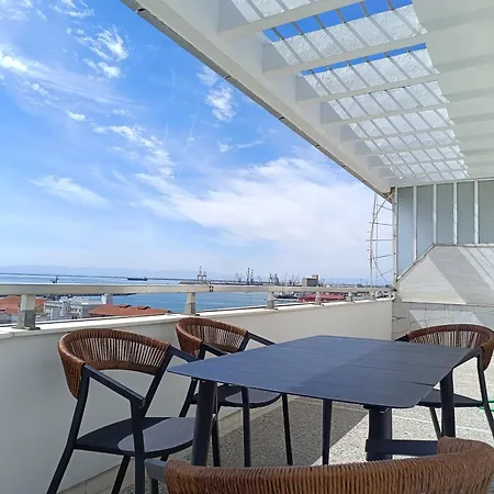 Zeusbnb Penthouse Sea View Apartament Salonic